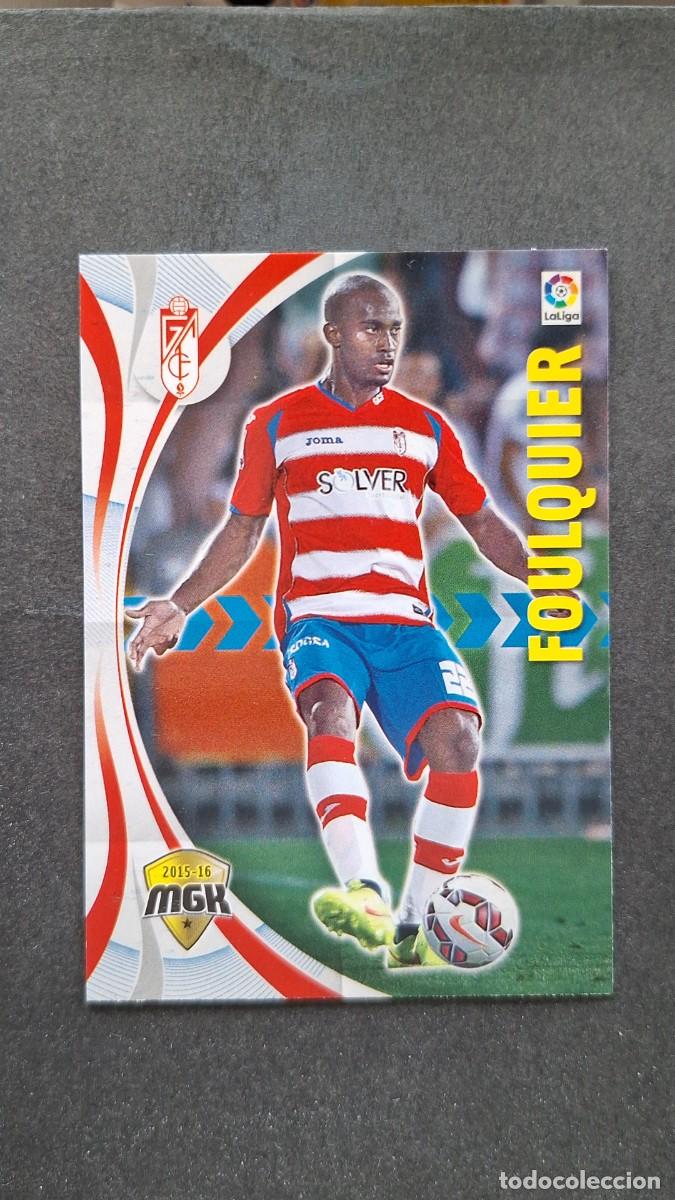 Cromos de f&uacute;tbol: L1 FOULQUIER GRANADA C. F. 249 PANINI MEGACRACKS 2015 2016 15 16
