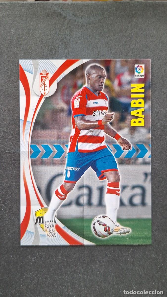 Cromos de f&uacute;tbol: L1 BABIN GRANADA C. F. 250 PANINI MEGACRACKS 2015 2016 15 16