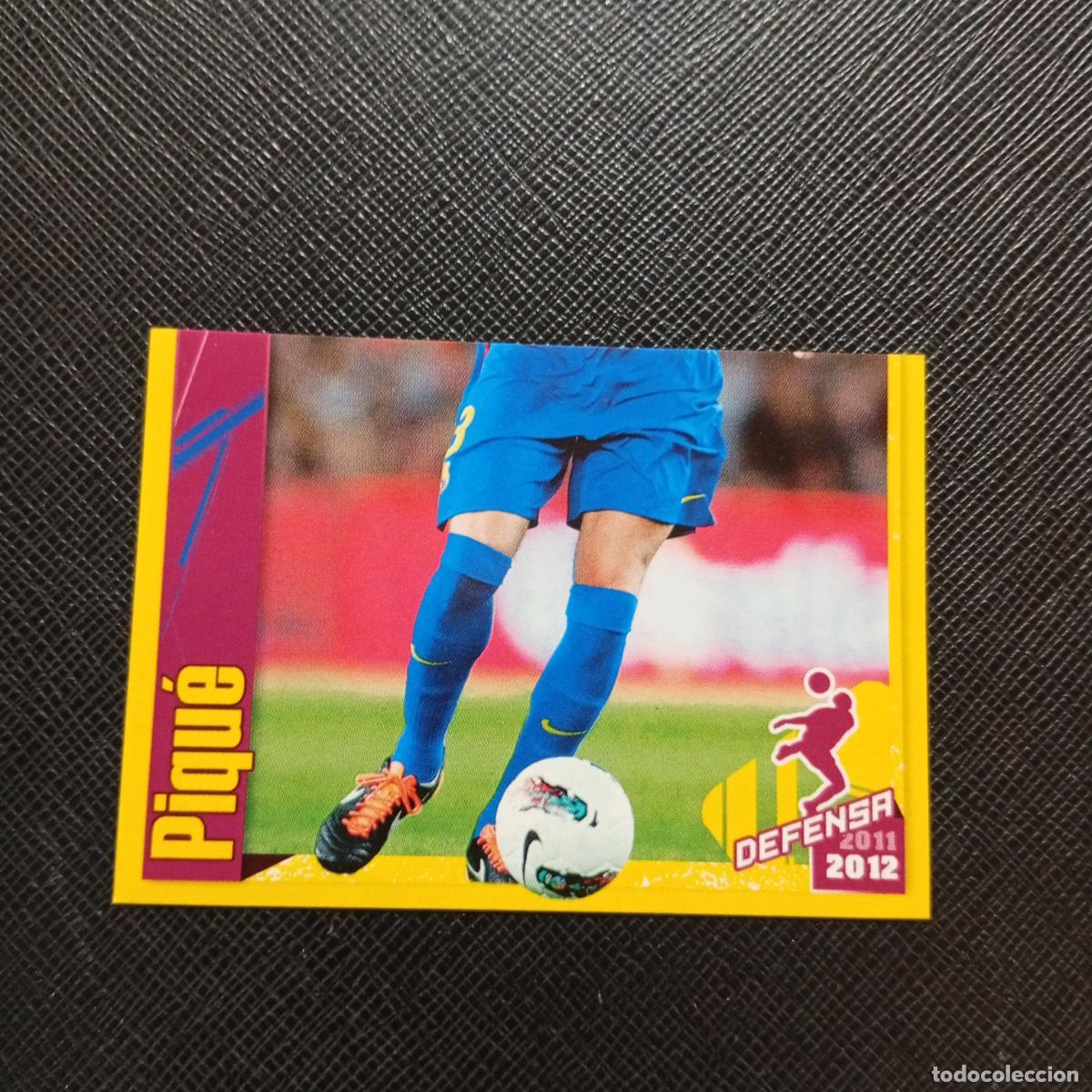 Cromos de f&uacute;tbol: 40 PIQUE BARCELONA PANINI COLECCION OFICIAL 2011 2012 CROMO 11 12 - SIN PEGAR - A155 PG20