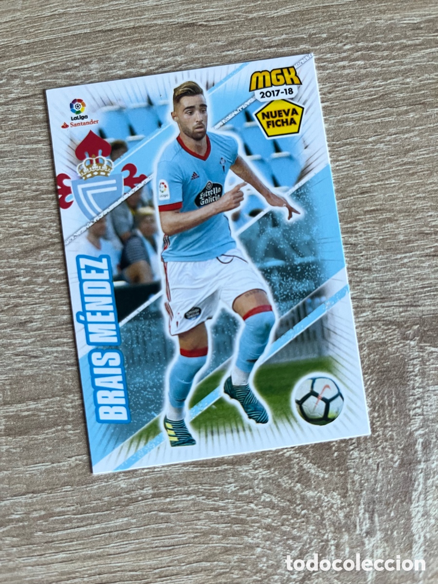 Cromos de f&uacute;tbol: 150 BIS BRAIS M&Eacute;NDEZ NUEVA FICHA MEGACRACKS MGK 2017 2018 17 18 CELTA DE VIGO