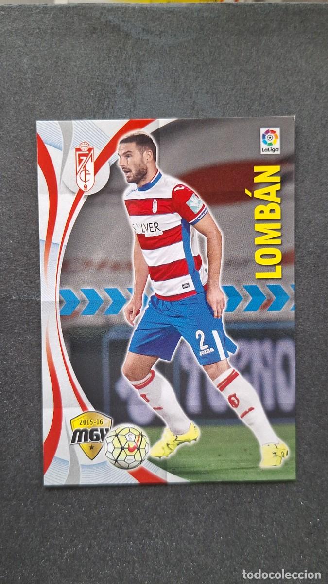 Cromos de f&uacute;tbol: L1 LOMBAN GRANADA C. F. 252 PANINI MEGACRACKS 2015 2016 15 16
