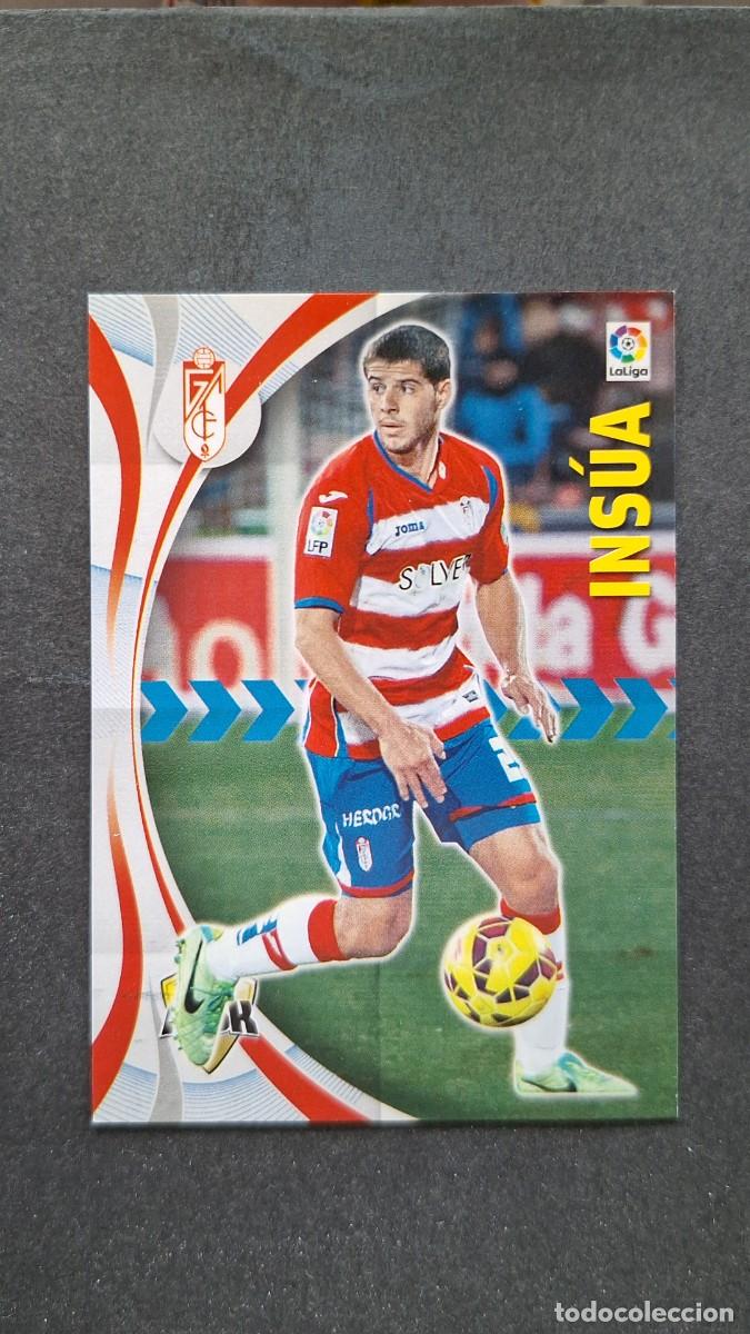Cromos de f&uacute;tbol: L1 INSUA GRANADA C. F. 253 PANINI MEGACRACKS 2015 2016 15 16