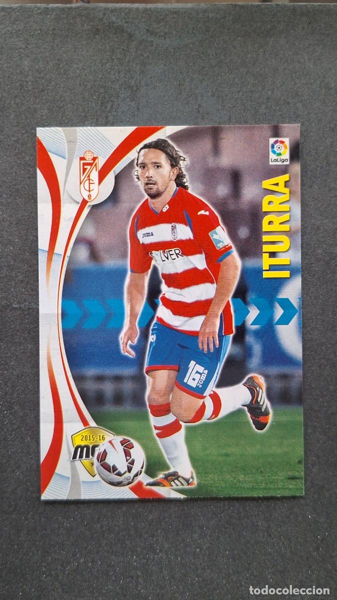 Cromos de f&uacute;tbol: L1 ITURRA GRANADA C. F. 254 PANINI MEGACRACKS 2015 2016 15 16