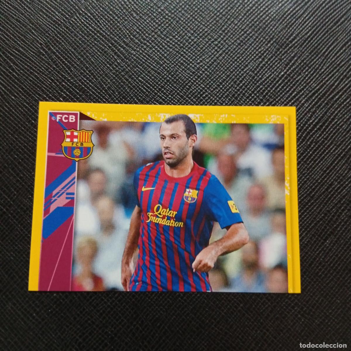 Cromos de f&uacute;tbol: 69 MASCHERANO BARCELONA PANINI COLECCION OFICIAL 2011 2012 CROMO 11 12 - SIN PEGAR - A155 PG20