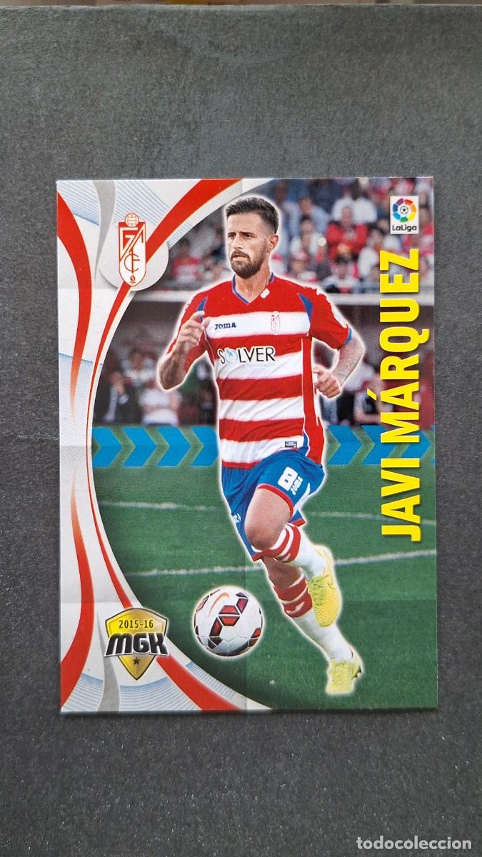 Cromos de f&uacute;tbol: L1 JAVI MARQUEZ GRANADA C. F. 257 PANINI MEGACRACKS 2015 2016 15 16