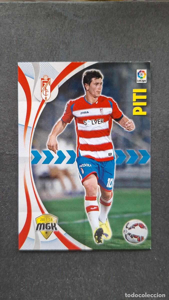 Cromos de f&uacute;tbol: L1 PITI GRANADA C. F. 258 PANINI MEGACRACKS 2015 2016 15 16