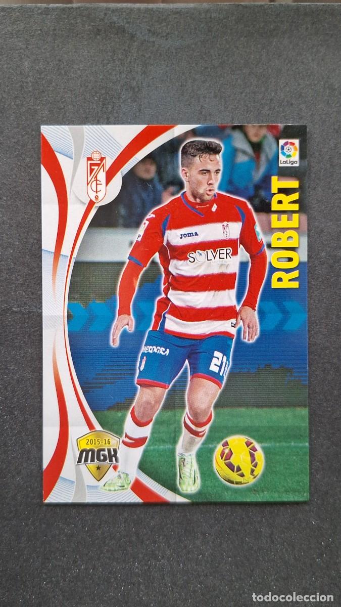 Cromos de f&uacute;tbol: L1 ROBERT GRANADA C. F. 259 PANINI MEGACRACKS 2015 2016 15 16