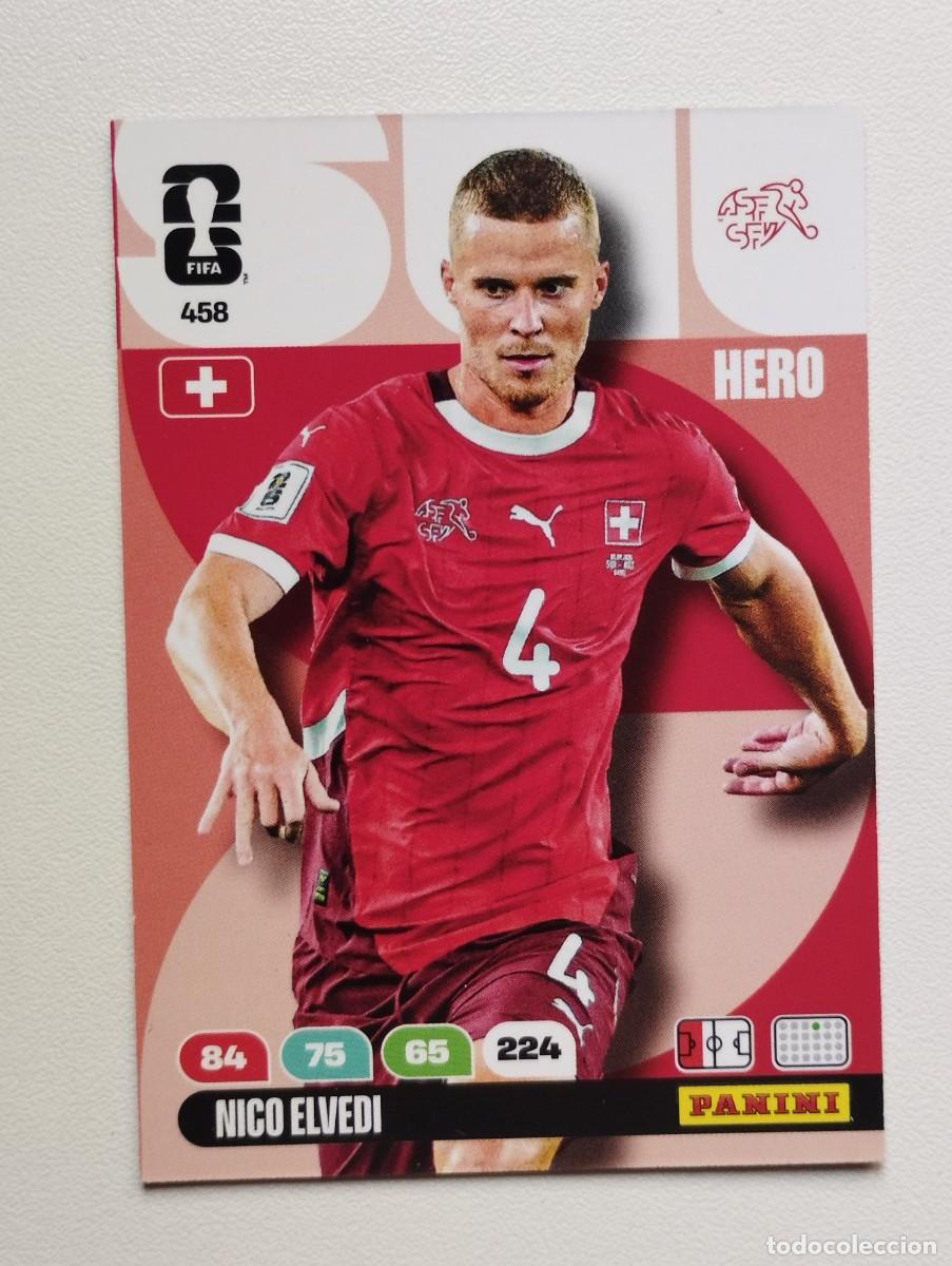 Cromos de f&uacute;tbol: CROMO CARD ADRENALYN PANINI MUNDIAL WORLD CUP 2026 HERO NICO ELVEDI 458 SUIZA