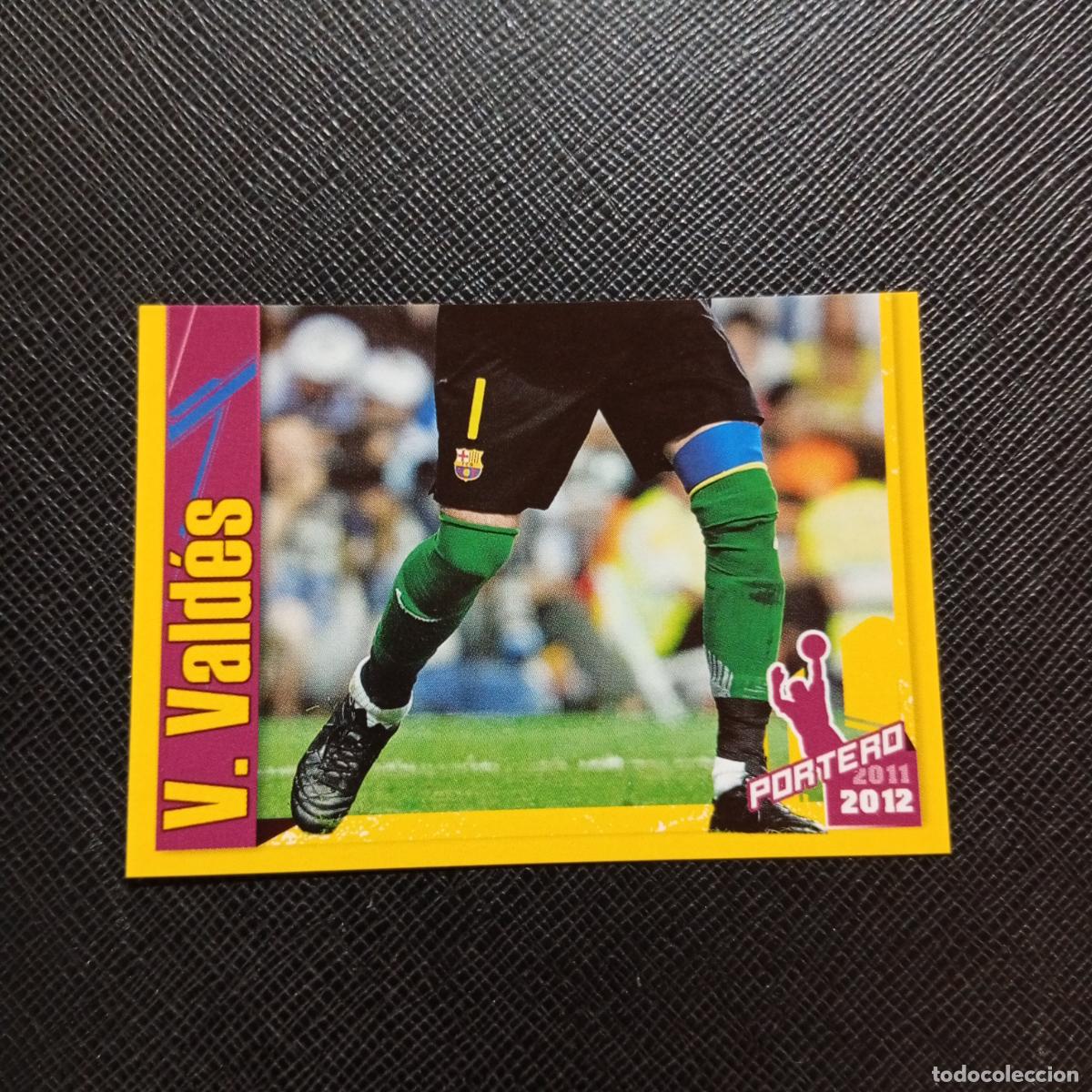 Cromos de f&uacute;tbol: 22 VICTOR VALDES BARCELONA PANINI COLECCION OFICIAL 2011 2012 CROMO 11 12 - SIN PEGAR - A155 PG21