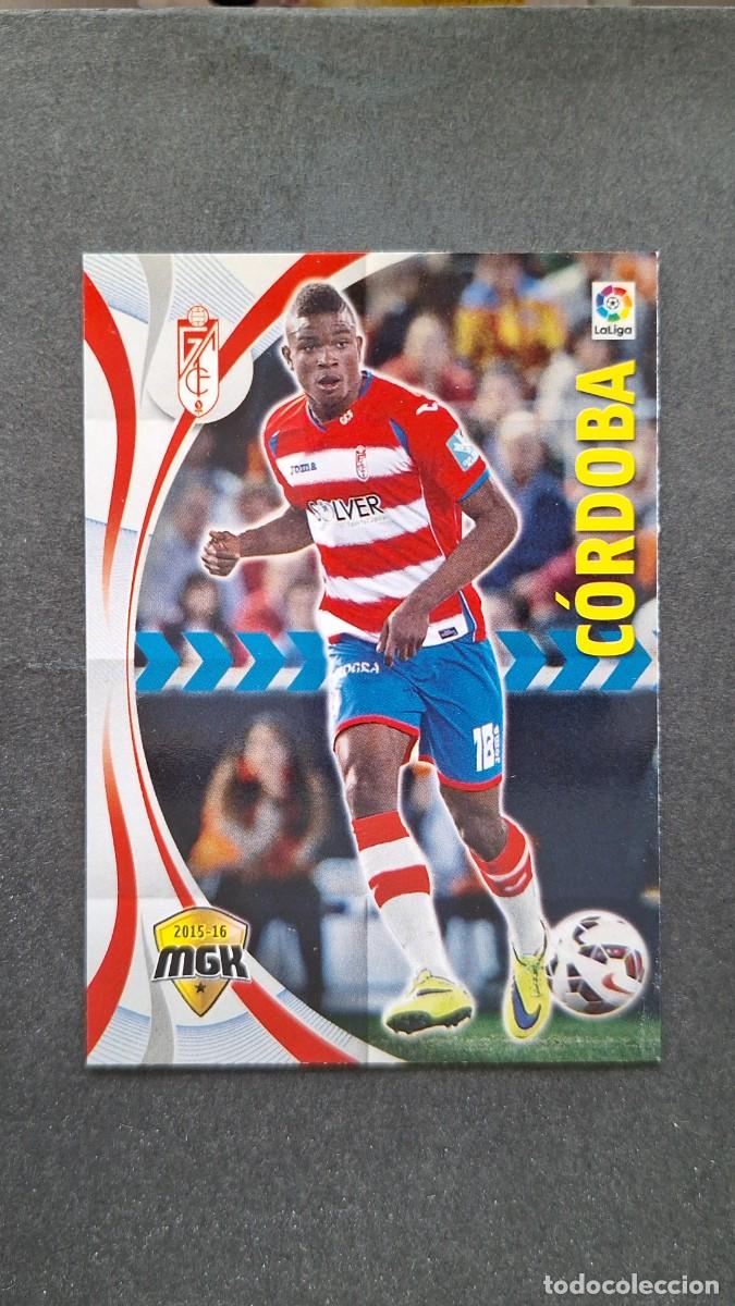 Cromos de f&uacute;tbol: L1 CORDOBA GRANADA C. F. 264 PANINI MEGACRACKS 2015 2016 15 16