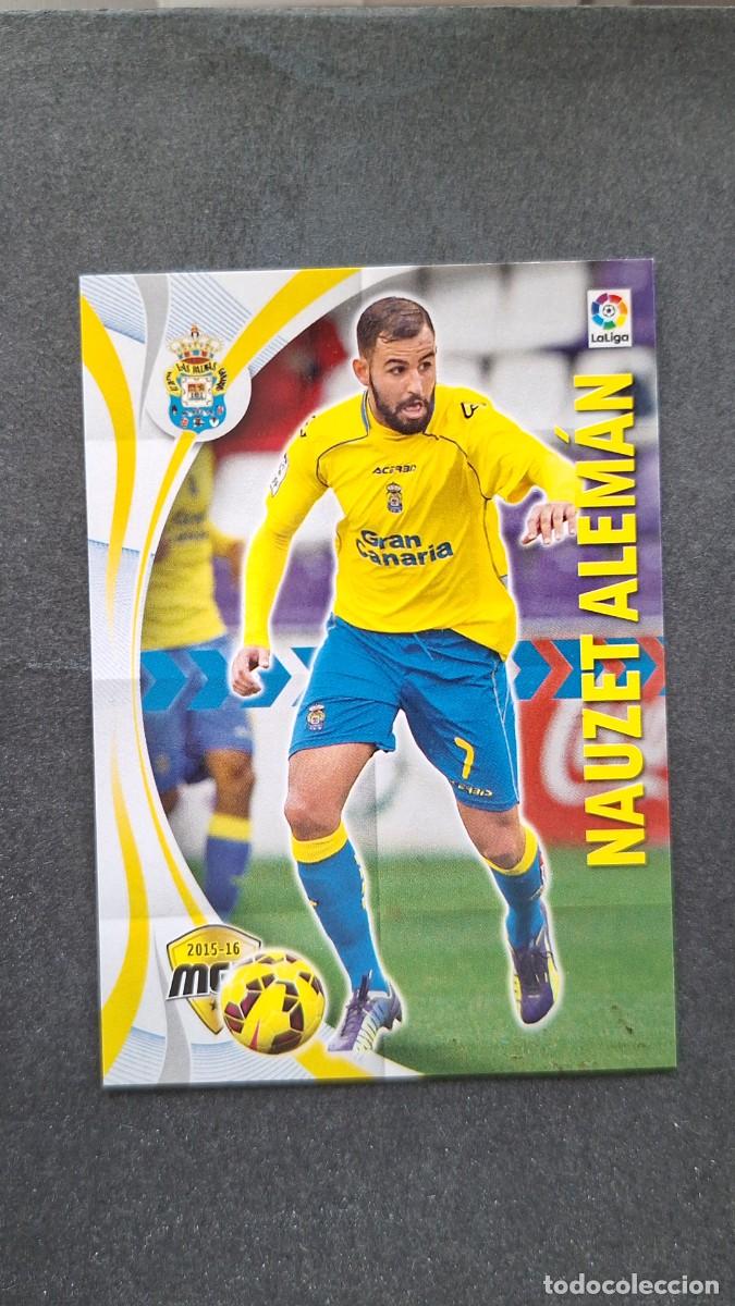 Cromos de Futebol: L1 NAUZET ALEMAN U. D. LAS PALMAS 288 PANINI MEGACRACKS 2015 2016 15 16