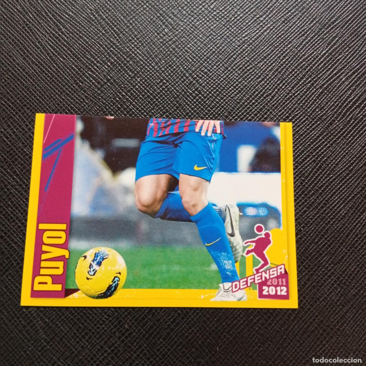 Cromos de Futebol: 46 PUYOL BARCELONA PANINI COLECCION OFICIAL 2011 2012 CROMO 11 12 - SIN PEGAR - A155 PG21