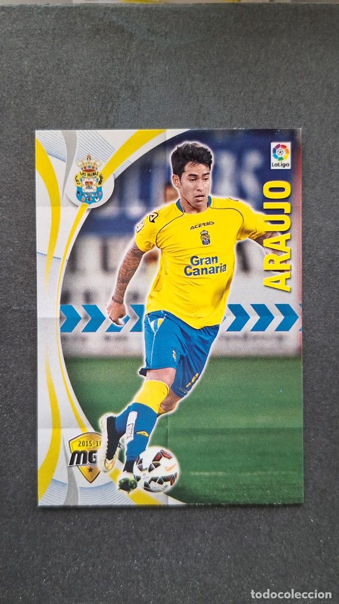 Cromos de Futebol: L1 ARAUJO U. D. LAS PALMAS 290 PANINI MEGACRACKS 2015 2016 15 16