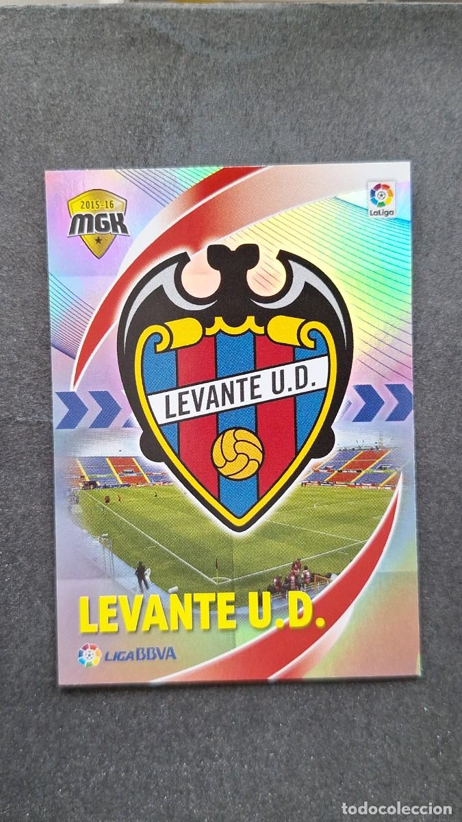 Cromos de Futebol: L1 ESCUDO LEVANTE U. D. 298 PANINI MEGACRACKS 2015 2016 15 16