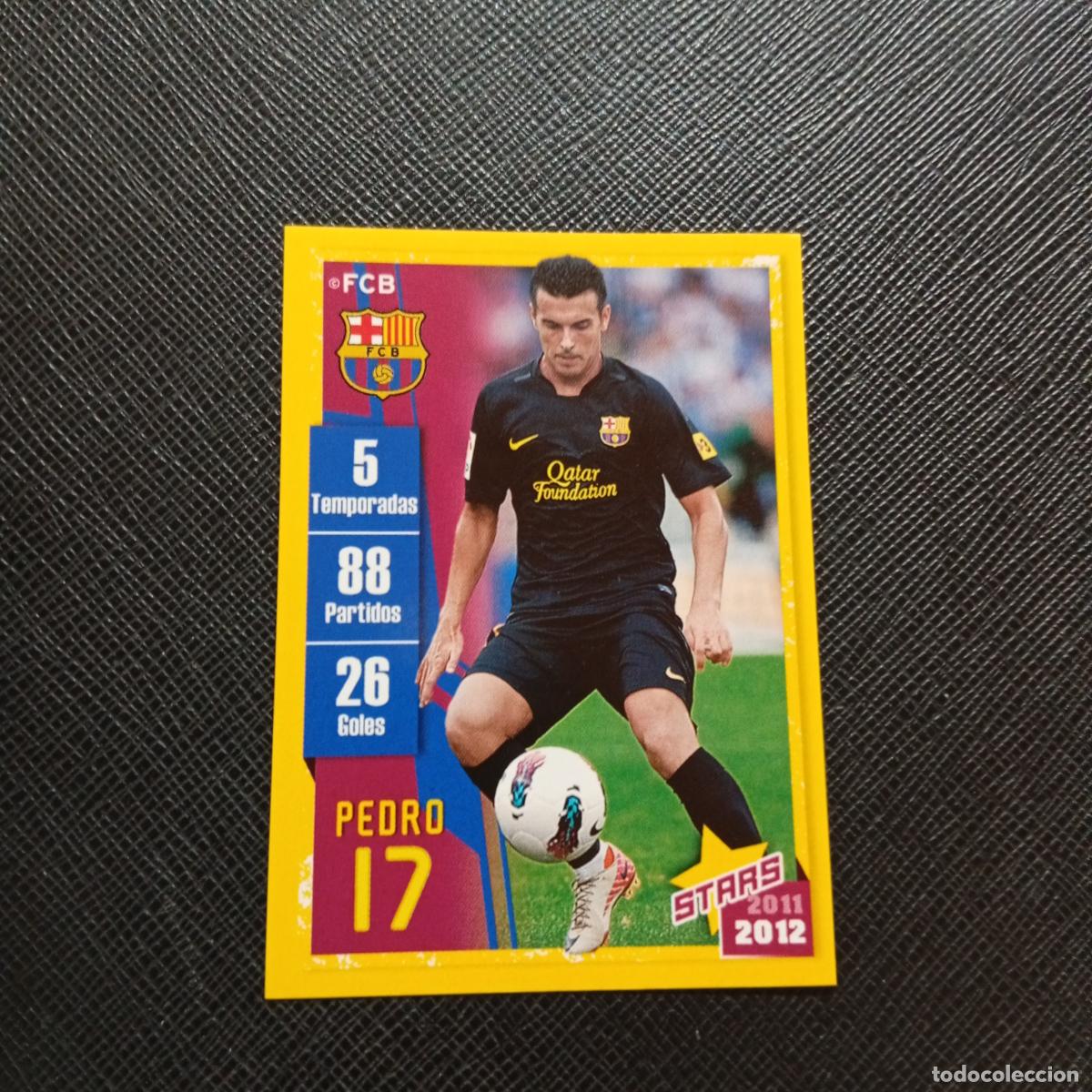 Cromos de Futebol: 156 PEDRO BARCELONA PANINI COLECCION OFICIAL 2011 2012 CROMO 11 12 - SIN PEGAR - A155 PG23