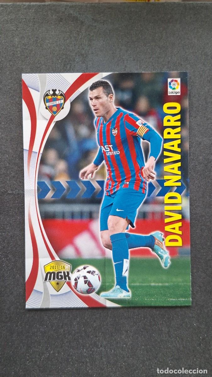 Cromos de Futebol: L1 DAVID NAVARRO LEVANTE U. D. 304 PANINI MEGACRACKS 2015 2016 15 16