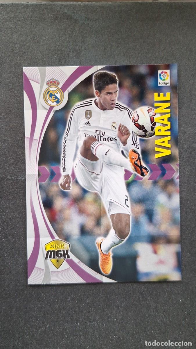 Cromos de f&uacute;tbol: L1 VARANE REAL MADRID 333 PANINI MEGACRACKS 2015 2016 15 16
