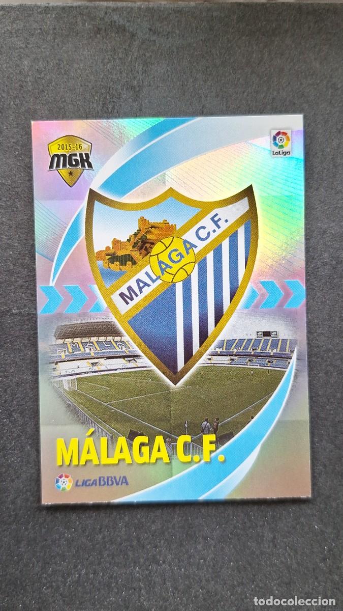 Cartes &agrave; collectionner de Football: L1 ESCUDO MALAGA C. F. 352 PANINI MEGACRACKS 2015 2016 15 16