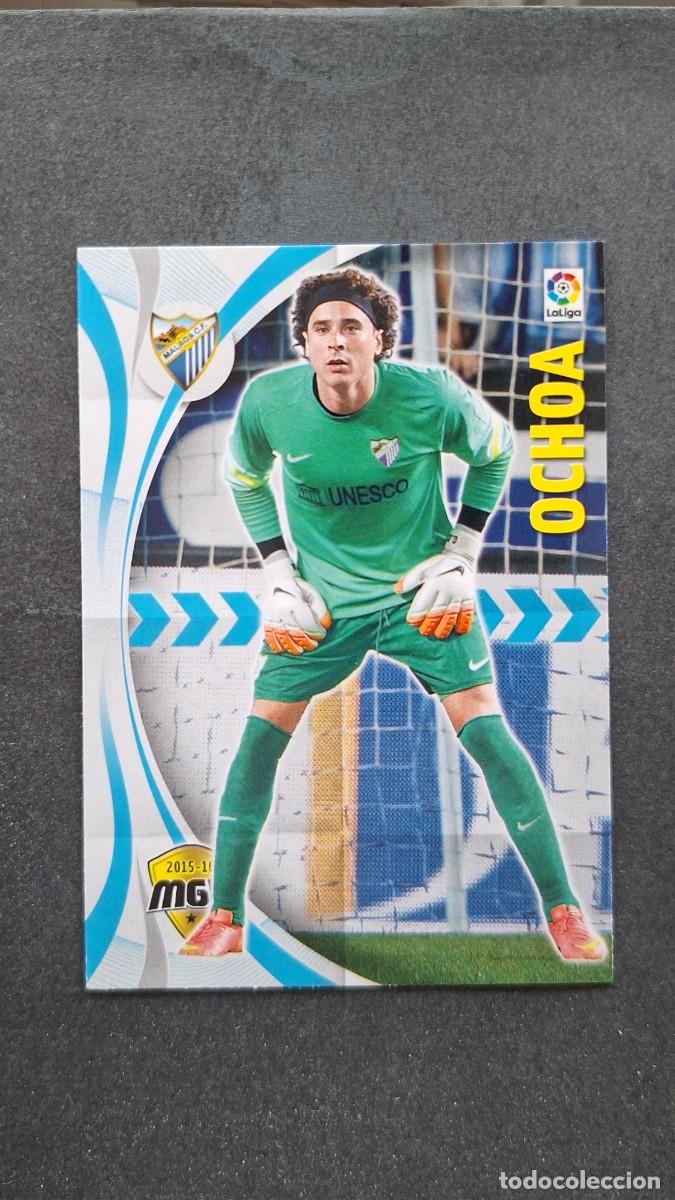 Cartes &agrave; collectionner de Football: L1 OCHOA MALAGA C. F. 355 PANINI MEGACRACKS 2015 2016 15 16