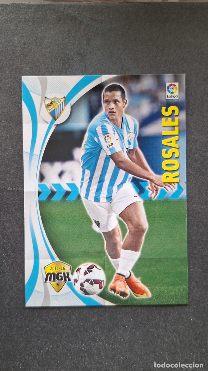 Cartes &agrave; collectionner de Football: L1 ROSALES MALAGA C. F. 356 PANINI MEGACRACKS 2015 2016 15 16