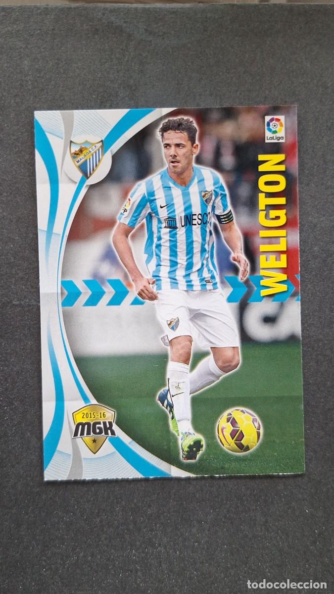 Cartes &agrave; collectionner de Football: L1 WELIGTON MALAGA C. F. 358 PANINI MEGACRACKS 2015 2016 15 16