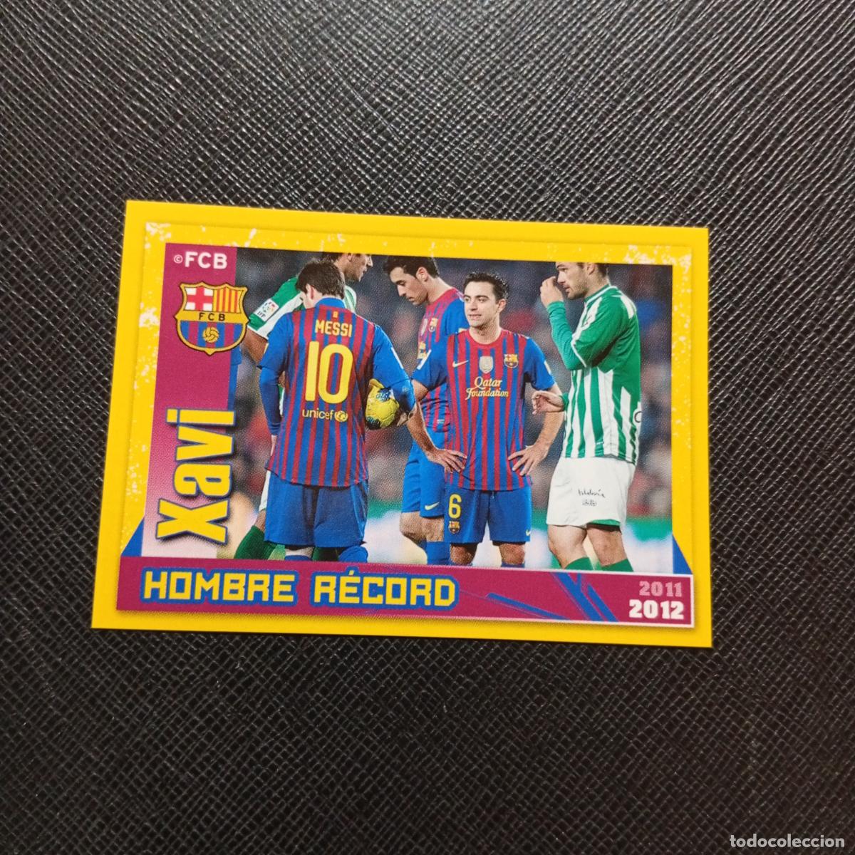 Figurine di Calcio: 122 XAVI MESSI BARCELONA PANINI COLECCION OFICIAL 2011 2012 CROMO 11 12 - SIN PEGAR - A155 PG25