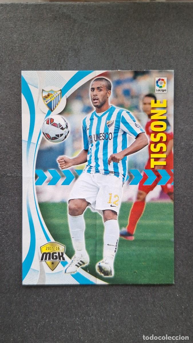 Figurine di Calcio: L1 TISSONE MALAGA C. F. 366 PANINI MEGACRACKS 2015 2016 15 16