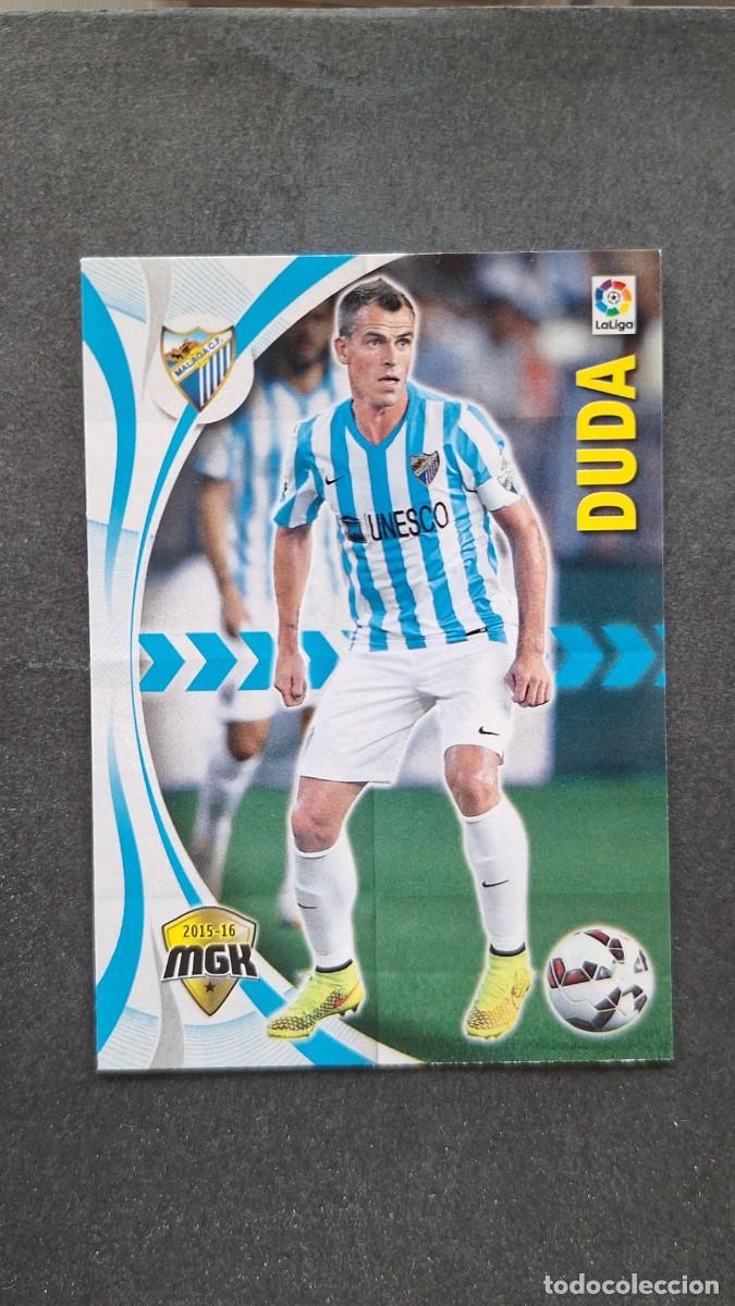Figurine di Calcio: L1 DUDA MALAGA C. F. 367 PANINI MEGACRACKS 2015 2016 15 16