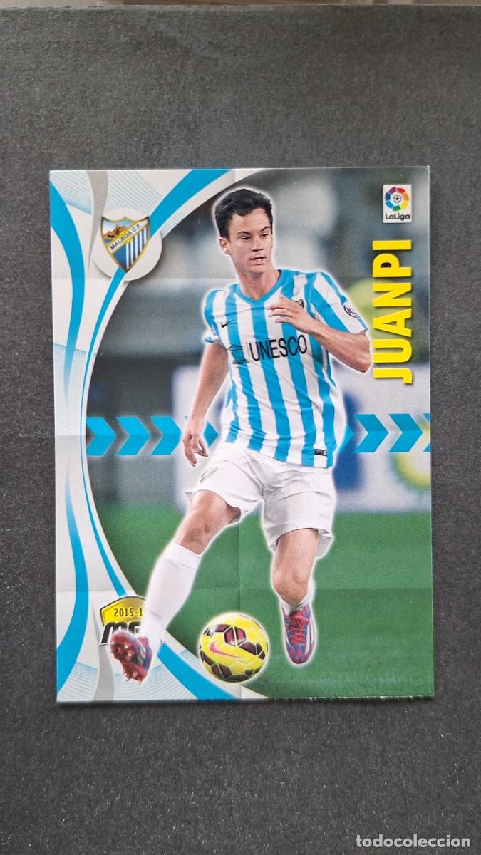 Figurine di Calcio: L1 JUANPI MALAGA C. F. 368 PANINI MEGACRACKS 2015 2016 15 16