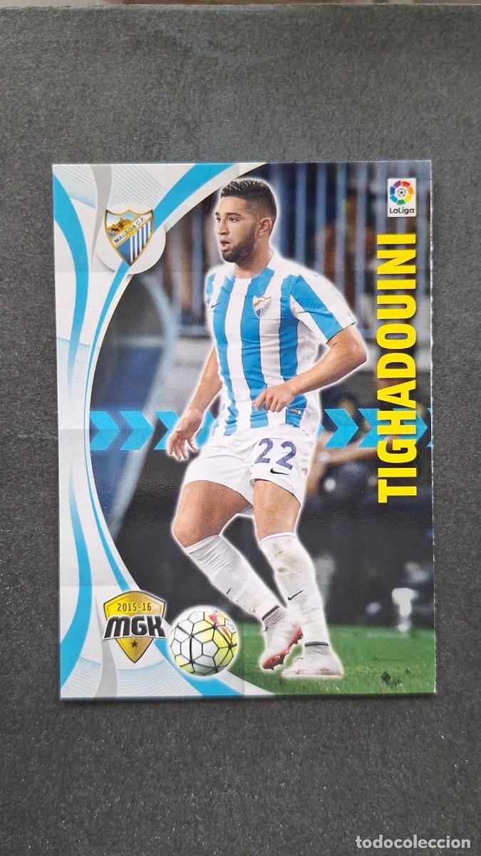 Figurine di Calcio: L1 TIGHADOUINI MALAGA C. F. 369 PANINI MEGACRACKS 2015 2016 15 16