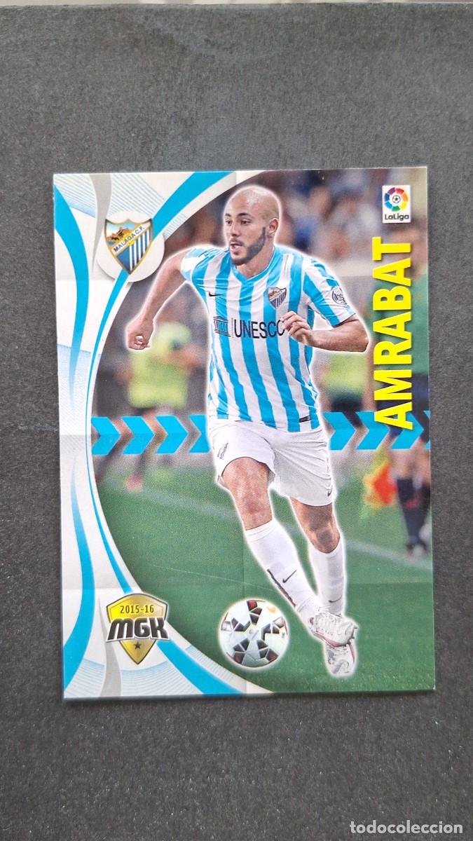 Figurine di Calcio: L1 AMRABAT MALAGA C. F. 371 PANINI MEGACRACKS 2015 2016 15 16