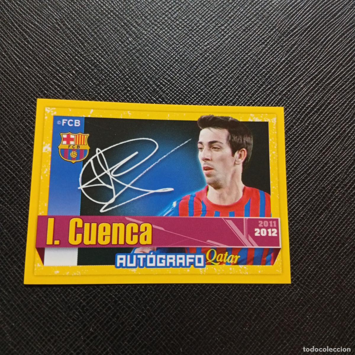 Cromos de f&uacute;tbol: 170 CUENCA BARCELONA PANINI COLECCION OFICIAL 2011 2012 CROMO 11 12 - SIN PEGAR - A155 PG25