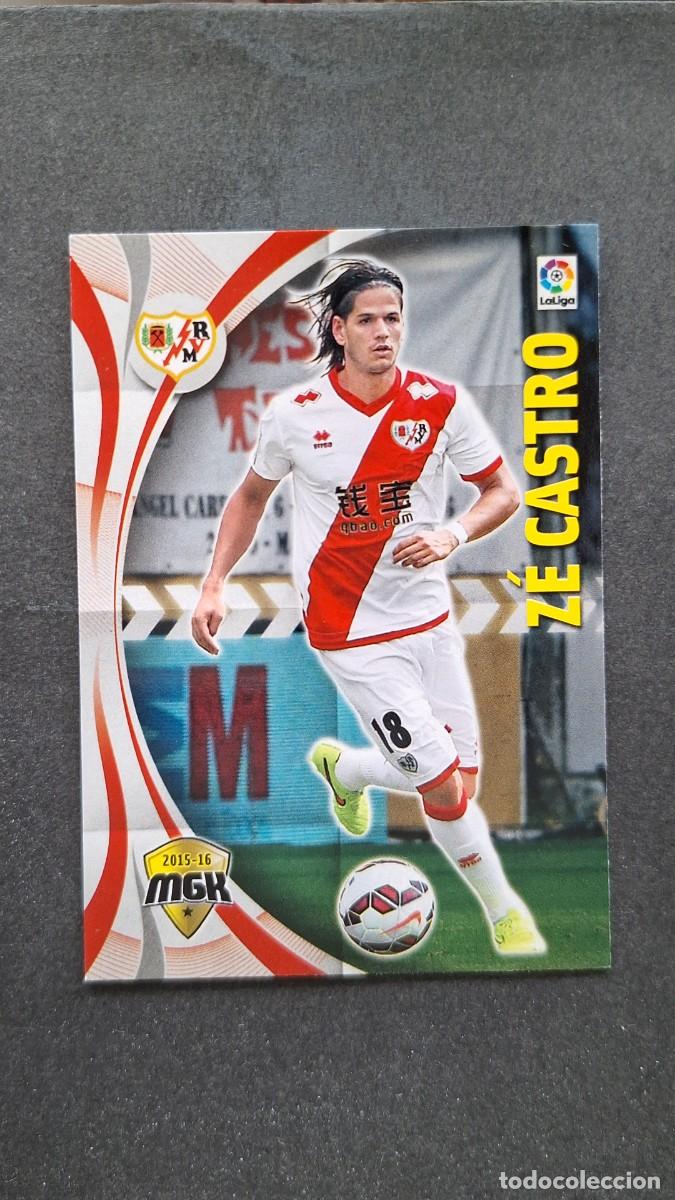 Cromos de f&uacute;tbol: L1 ZE CASTRO RAYO VALLECANO 386 PANINI MEGACRACKS 2015 2016 15 16