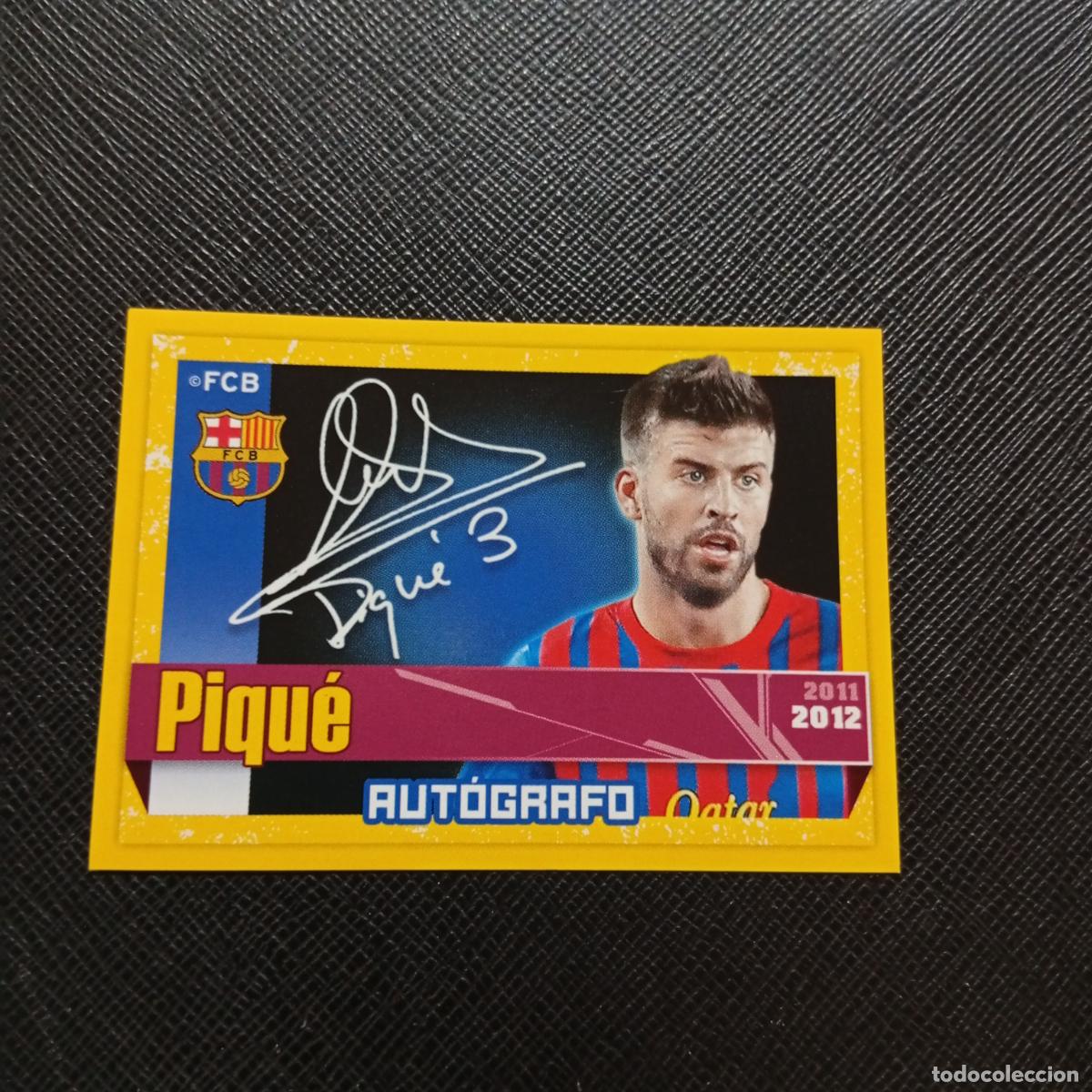 Cromos de f&uacute;tbol: 43 PIQUE BARCELONA PANINI COLECCION OFICIAL 2011 2012 CROMO 11 12 - SIN PEGAR - A155 PG26