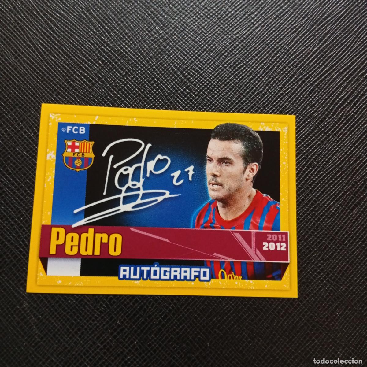 Cromos de Futebol: 158 PEDRO BARCELONA PANINI COLECCION OFICIAL 2011 2012 CROMO 11 12 - SIN PEGAR - A155 PG26