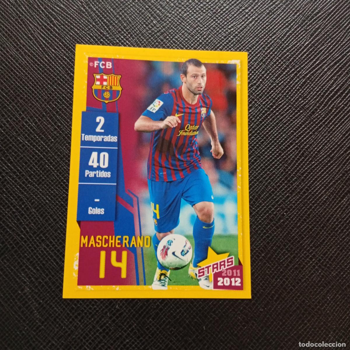 Cromos de Futebol: 71 MASCHERANO BARCELONA PANINI COLECCION OFICIAL 2011 2012 CROMO 11 12 - SIN PEGAR - A155 PG26