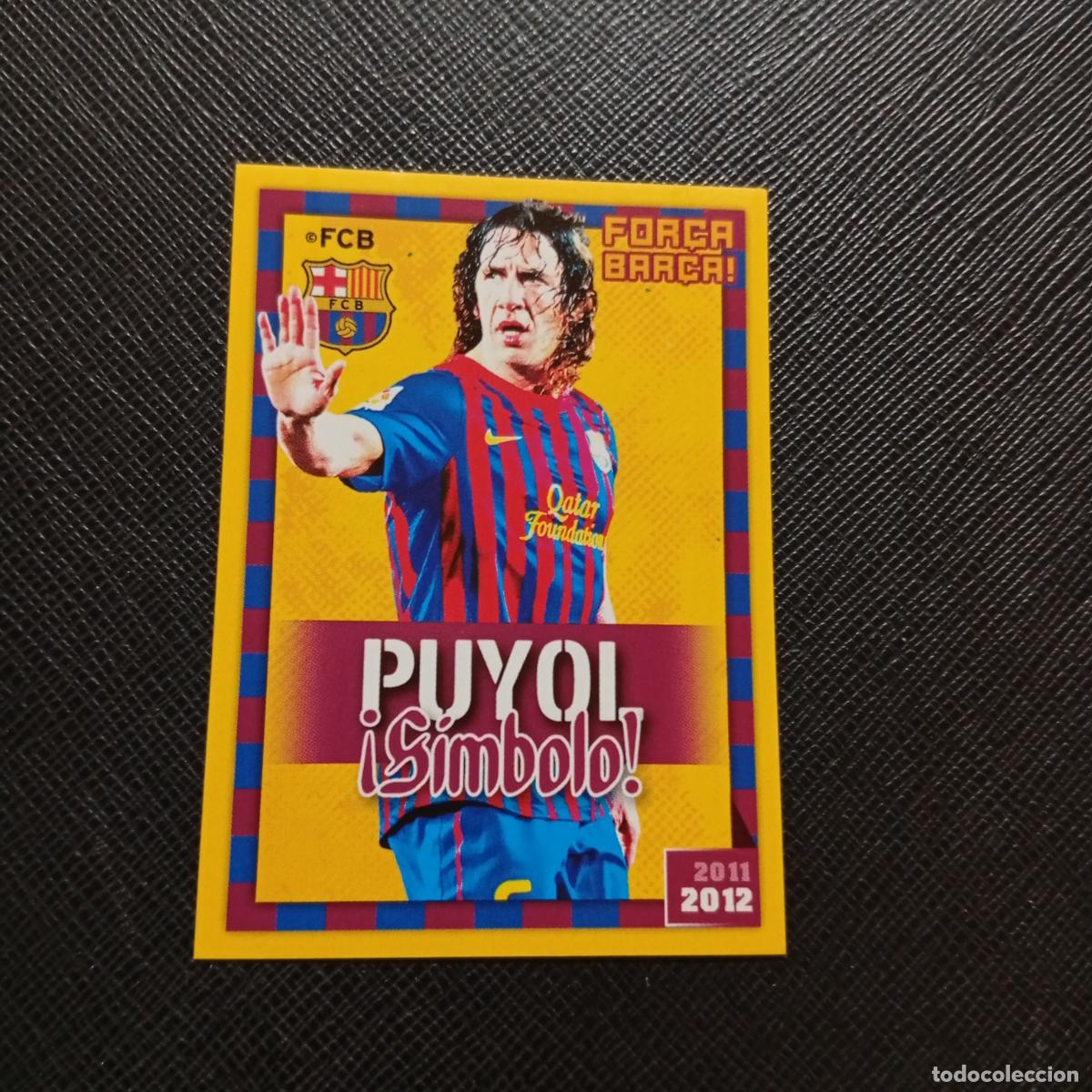 Cromos de Futebol: 48 PUYOL BARCELONA PANINI COLECCION OFICIAL 2011 2012 CROMO 11 12 - SIN PEGAR - A155 PG26
