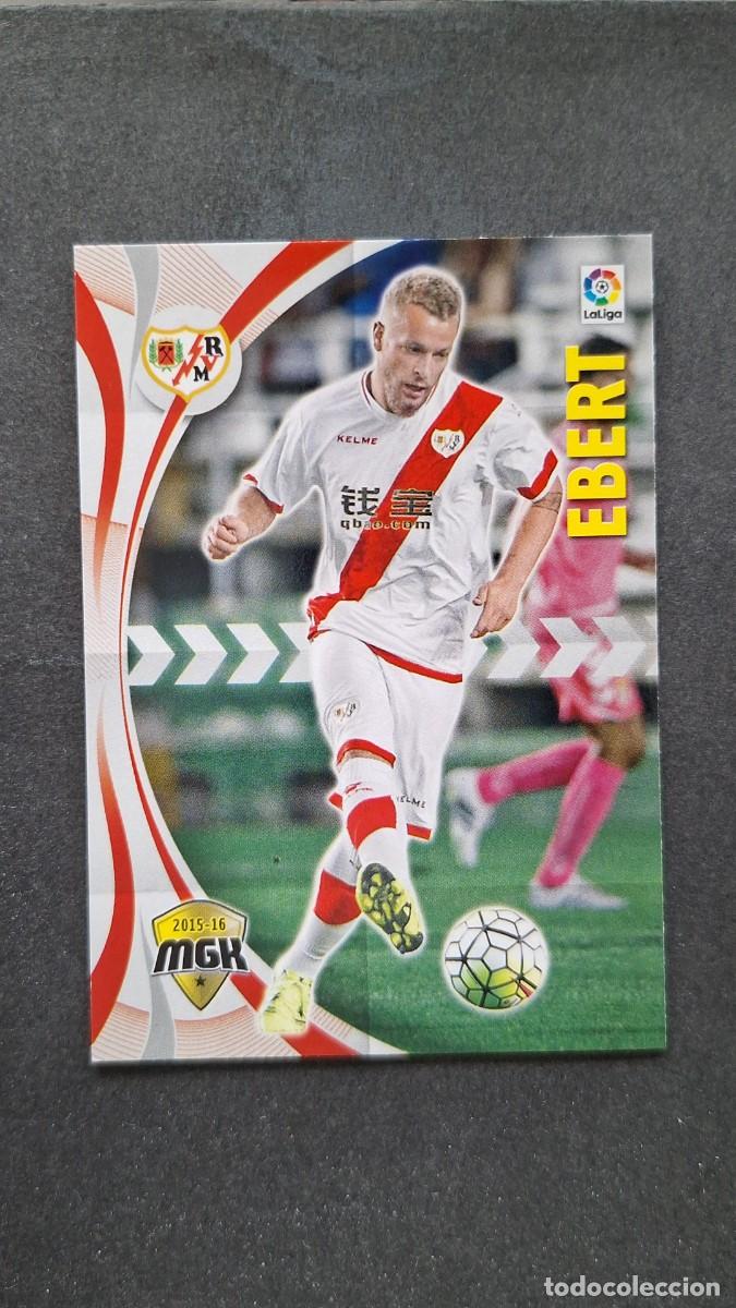 Cromos de Futebol: L1 EBERT RAYO VALLECANO 395 PANINI MEGACRACKS 2015 2016 15 16