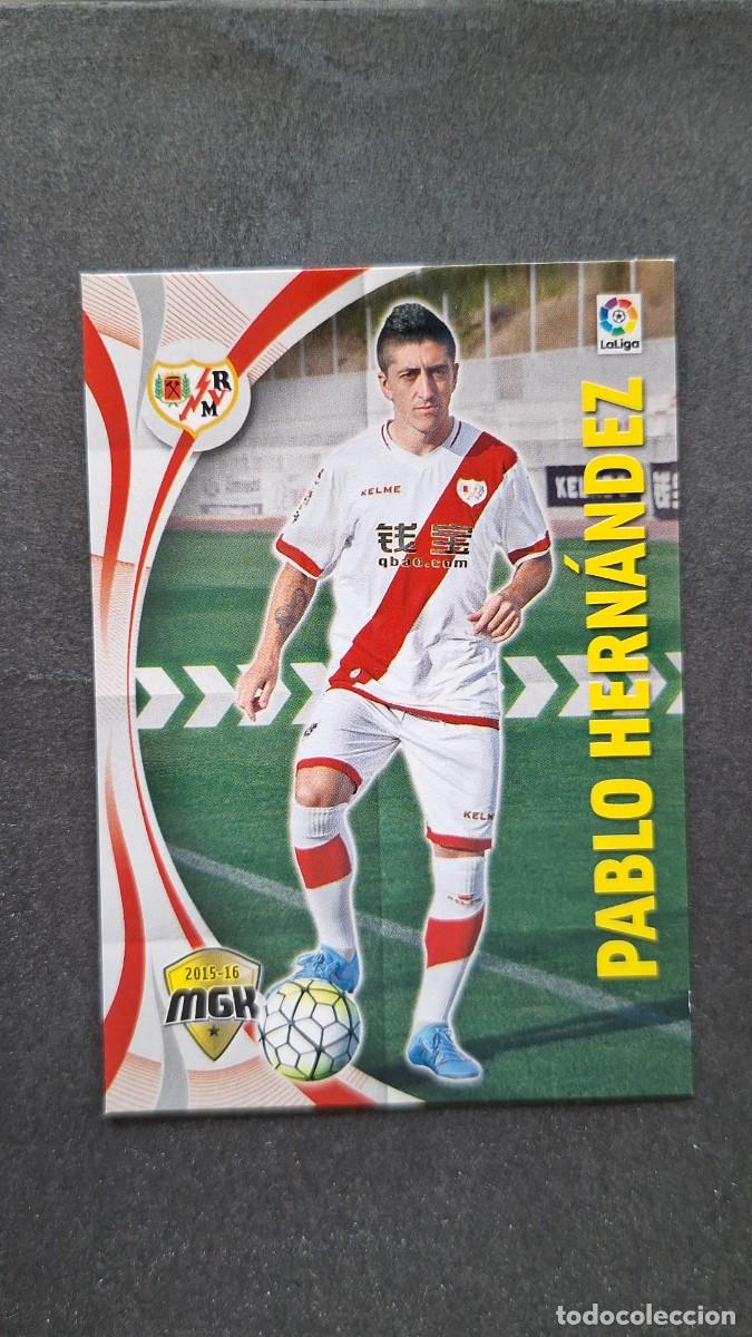 Cromos de Futebol: L1 PABLO HERNANDEZ RAYO VALLECANO 396 PANINI MEGACRACKS 2015 2016 15 16