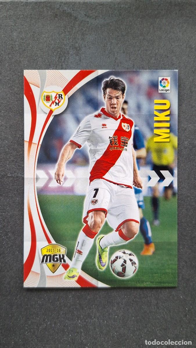 Cromos de Futebol: L1 MIKU RAYO VALLECANO 399 PANINI MEGACRACKS 2015 2016 15 16