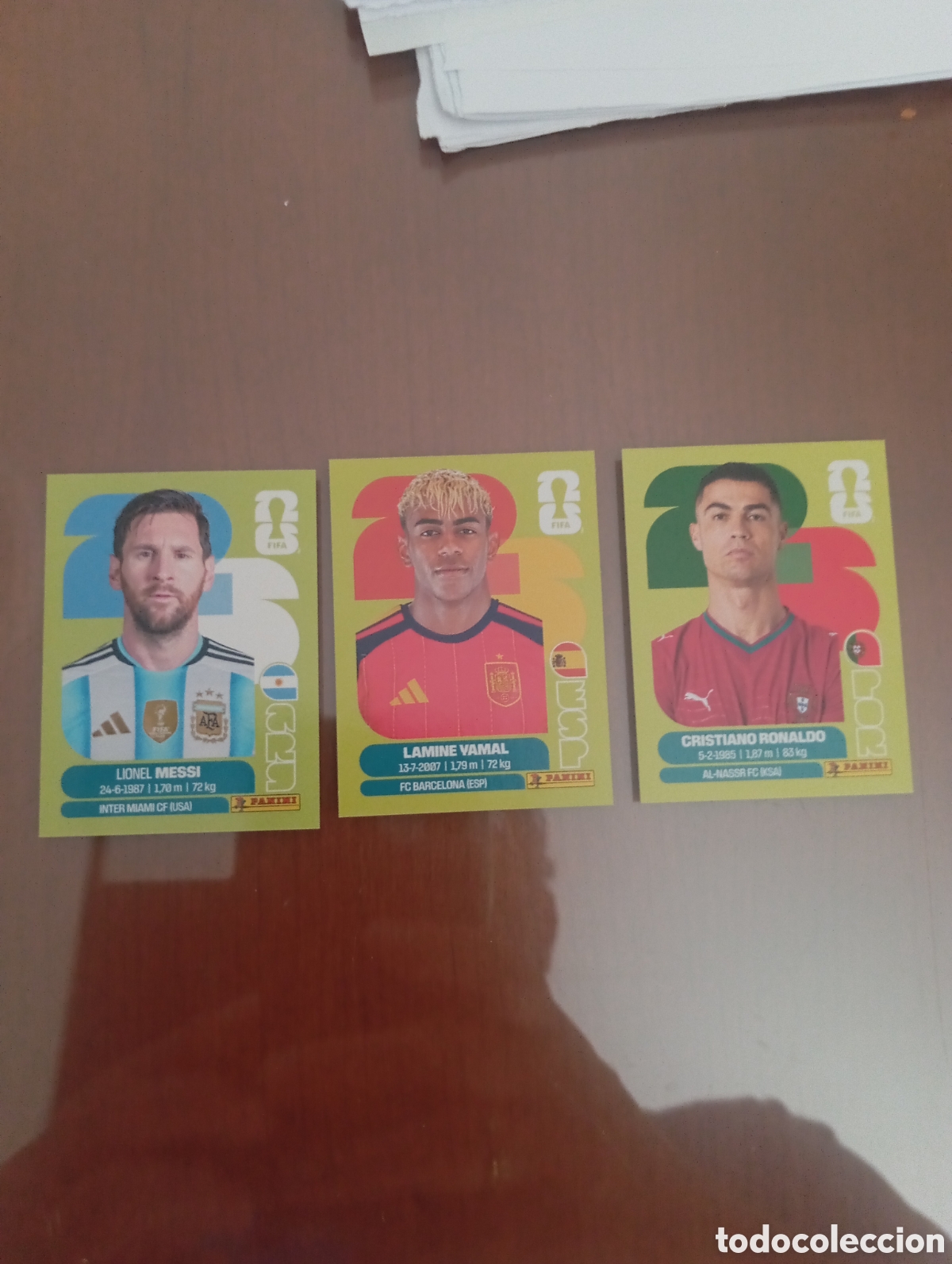 Figurine di Calcio: Cromos mundial version suiza Green . Los 3 cracks .