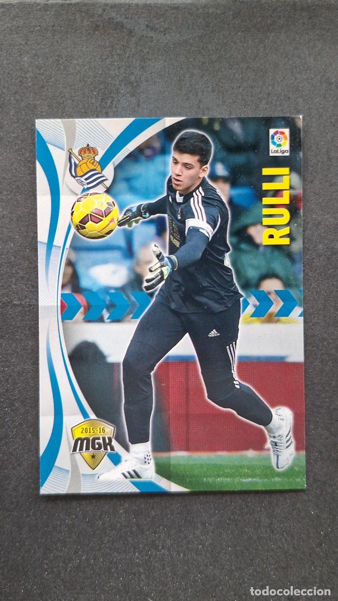 Cromos de Futebol: L1 RULLI REAL SOCIEDAD 408 PANINI MEGACRACKS 2015 2016 15 16