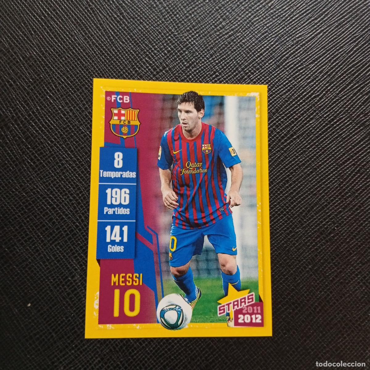 Cromos de Futebol: 138 MESSI BARCELONA PANINI COLECCION OFICIAL 2011 2012 CROMO 11 12 - SIN PEGAR - A155 PG26