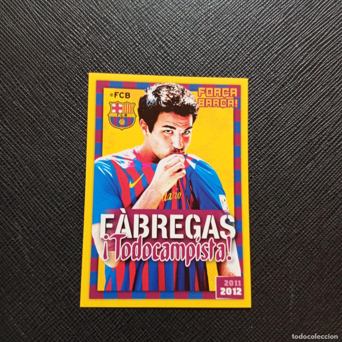Cromos de Futebol: 96 CESC FABREGAS BARCELONA PANINI COLECCION OFICIAL 2011 2012 CROMO 11 12 - SIN PEGAR - A155 PG26