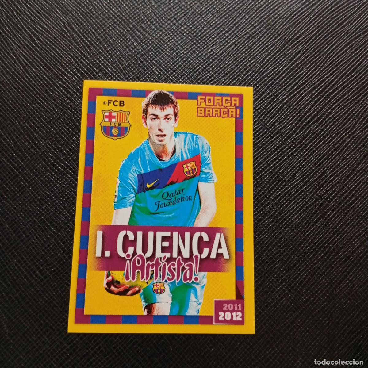 Figurine di Calcio: 169 CUENCA BARCELONA PANINI COLECCION OFICIAL 2011 2012 CROMO 11 12 - SIN PEGAR - A155 PG27