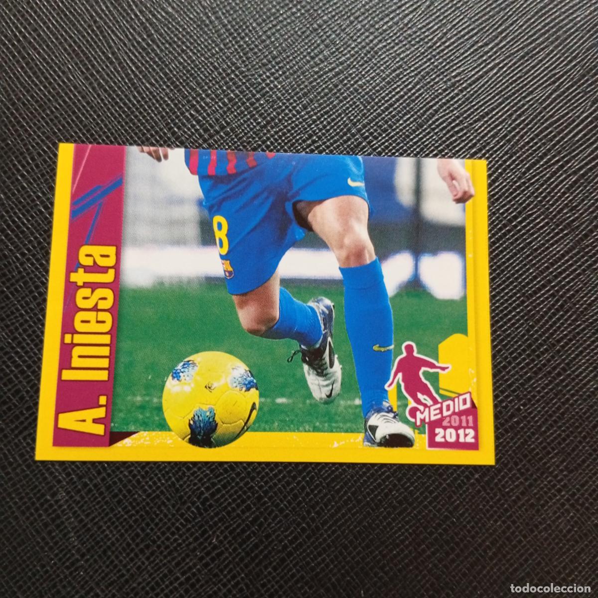 Figurine di Calcio: 15 INIESTA BARCELONA PANINI COLECCION OFICIAL 2011 2012 CROMO 11 12 - SIN PEGAR - A155 PG29
