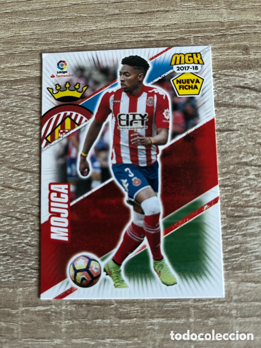 Fu&szlig;ball-Sticker: 278 BIS MOJICA NUEVA FICHA MEGACRACKS MGK 2017 2018 17 18 GIRONA