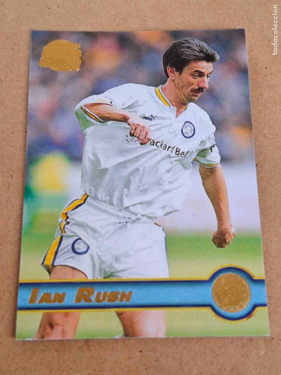 Football Stickers: MERLIN PREMIER GOLD 1997 1998 97 98 - 077 IAN RUSH - LEEDS UNITED - CP9