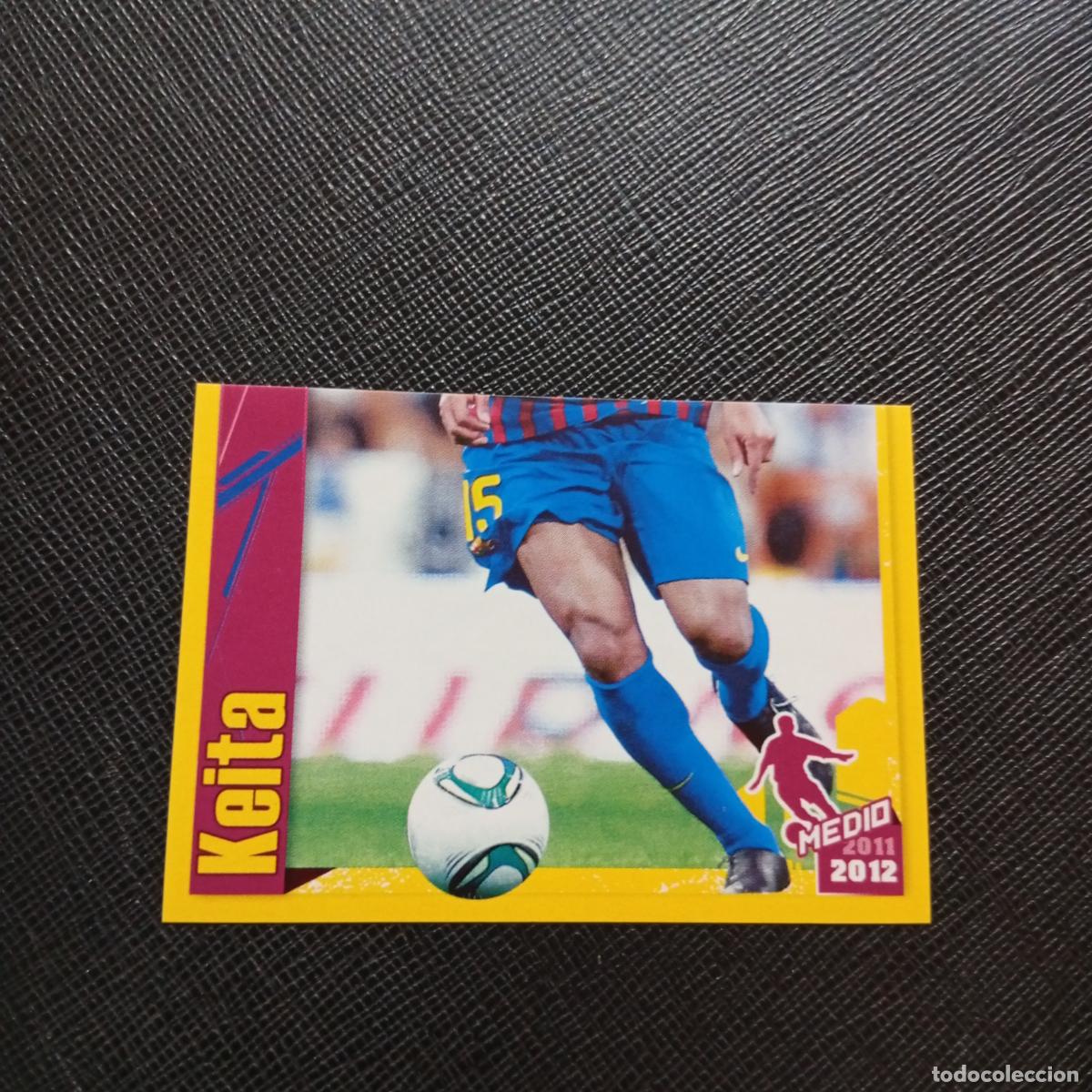 Fu&szlig;ball-Sticker: 82 KEITA BARCELONA PANINI COLECCION OFICIAL 2011 2012 CROMO 11 12 - SIN PEGAR - A155 PG30