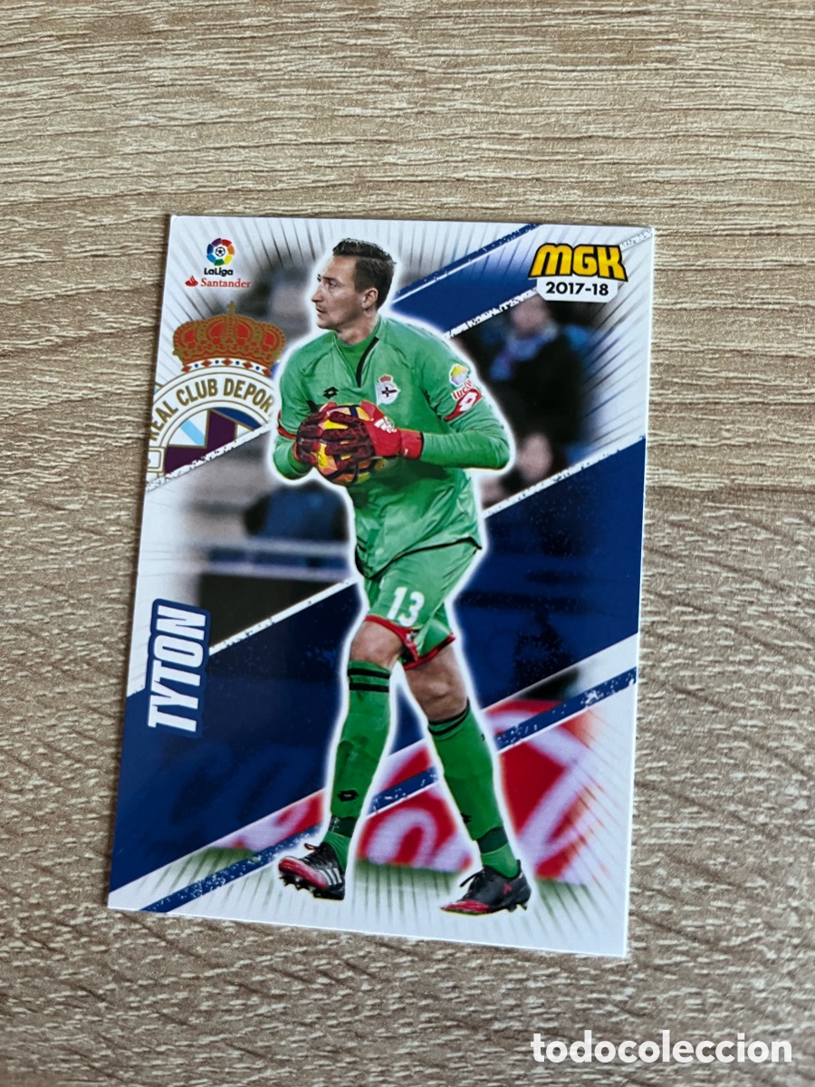 Fu&szlig;ball-Sticker: 165 TYTON MEGACRACKS MGK 2017 2018 17 18 DEPORTIVO A CORU&Ntilde;A